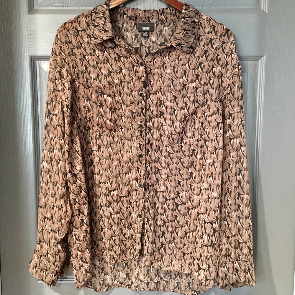 Mossimo Button Down Blouse